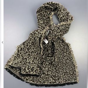 Merona Large Oversized Animal Print Scarf Wrap
